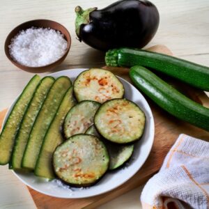 BARBECUE - CUCINARE MELANZANE E ZUCCHINE (STEP 1) - 2612