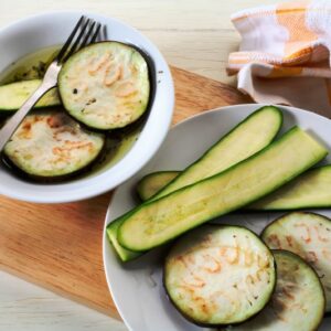 BARBECUE - CUCINARE MELANZANE E ZUCCHINE (STEP 3) - 2614
