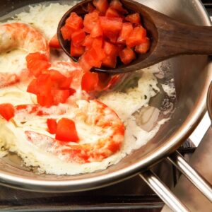 CONIGLIO ALLA MARENGO CON RISO E MIELE (STEP 3)