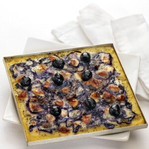 PIZZA DI POLENTA AL CAVOLO ROSSO - 2770