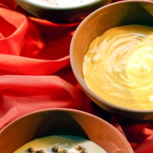 SALSA AL CARDAMOMO, AL GARAM MASALA E ALLA CURCUMA INTERA