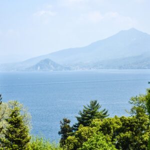 VISTA LAGO MAGGIORE, VILLA TARANTO, VERBANIA, ITALY