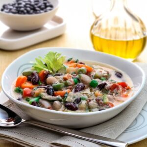 MINESTRONE DI VERDURE E LEGUMI - 0466