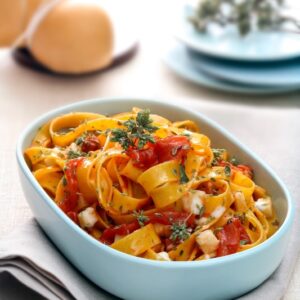 TAGLIATELLE ALLA SCAMORZA AFFUMICATA
