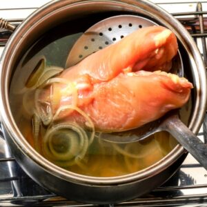 MINESTRA CON POLLO E MENTUCCIA (STEP 1) - 3046