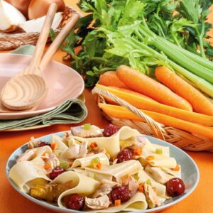 PAPPARDELLE AL SUGO DI FARAONA E MARASCHE - 3054