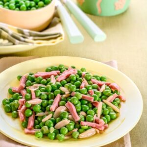 PISELLI, PROSCIUTTO E MANDORLE - 3201