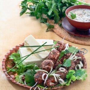 KEBAB CON RISO CORIANDOLO E FETA - 3212