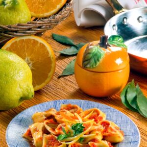 TORTELLINI IN CREMA DI ARANCIA E POMODORO - 3766