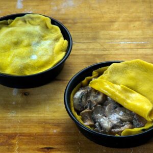 SFORMATINI CON FUNGHI E SPINACI (STEP 4) - 3959