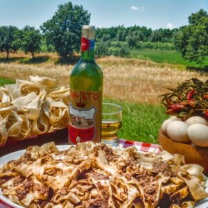 PAPPARDELLE AL SUGO DI LEPRE - 3994