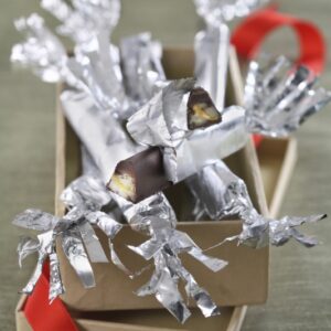 BASTONCINI AL DOPPIO CIOCCOLATO FARCITI ALL' ARANCIA - 4011