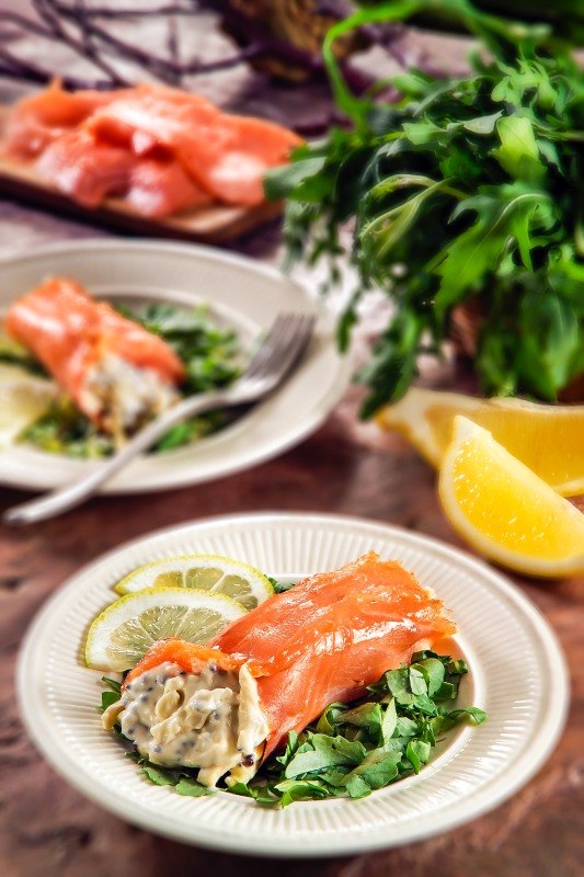 INVOLTINI DI SALMONE