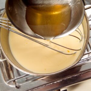 BAVARESE DI ASPARAGI (STEP 3)