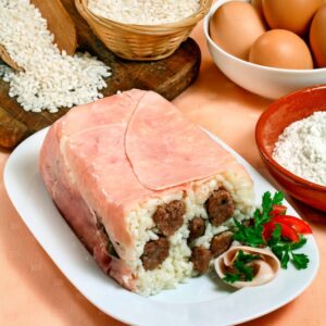 PASTICCIO DI RISO E MANZO - 443