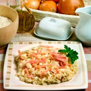 RISOTTO CON PROSCIUTTO COTTO - 445