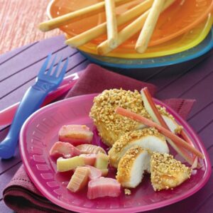 POLLO AL SESAMO CON RABARBARO - 4475