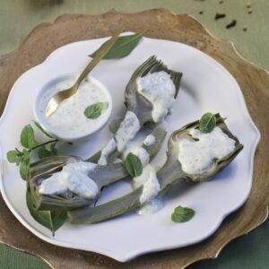 CARCIOFI AFFOGATI ALLO YOGURT - 4477