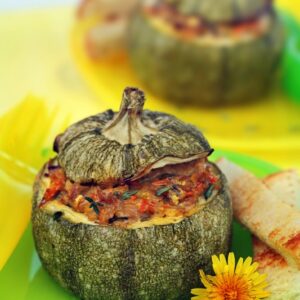ZUCCHINE RIPIENE CON CAROTE TONNO TIMO ZUCCHINE UOVO - 4581