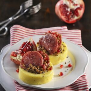 COTECHINO IN VOL AU VENT DI POLENTA - 4589