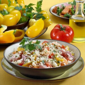 RISO FREDDO IN INSALATA AL SESAMO