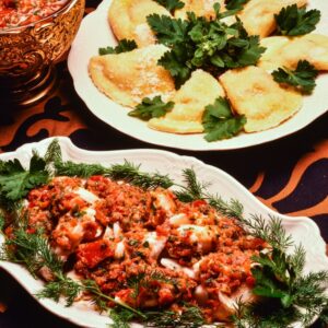 TORTELLI DI ZUCCA, LUCCIO IN SALSA - S 2900