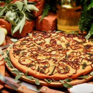 SCHIACCIATA CON CIPOLLE