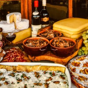 CARBONADA, CRESPELLE CON PROSCIUTTO, POLENTA ALLA VALDOSTANA, TORTA DI MELE - 4972