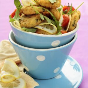 KIBBEH DI BURGUL CON ORATA CUMINO MENTA CON POMODORINI RUCOLA E LIMONE - 4997