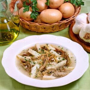 MINESTRA DI PATATE E CARCIOFI - 543