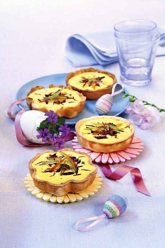 CROSTATINE ALLA CREMA DI LIMONCELLO CON AGRUMI CANDITI - 5574