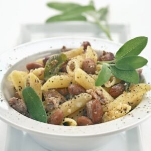 PENNE CON FAGIOLI E - 5695