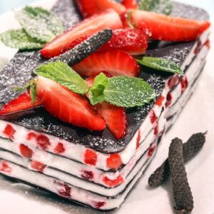MILLEFOGLIE DI CIOCCOLATO E FRAGOLE - 5704