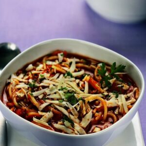 ZUPPA DI FIDELINI ALLA MESSICANA