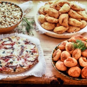 CACIU ALL'ARGINTERA, SFINCIUNI, PIZZE FRITTE ALLA SICILIANA, CRISPEDDI - GR 2232 - 6000