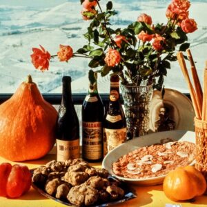 TARTUFI BIANCHI, PIEMONTE, PRODOTTI REGIONALI, VINI INVECCHIATI, CARPACCIO, LANGHE, ALBA - 6045