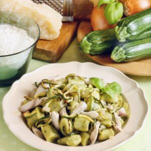 GNOCCHETTI DI ZUCCHINE CON SGOMBRO - 914