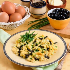 UOVA STRAPAZZATE ALLE OLIVE