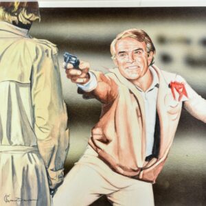 UOMO FERITO CON PISTOLA