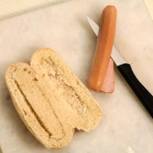 PANINI CON WURSTEL (STEP 2)