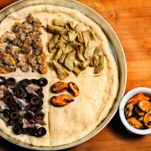 PIZZA ALLE QUATTRO STAGIONI (STEP 4) - 992