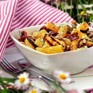 TORTIGLIONI CON MELANZANE GRIGLIATE - 4830