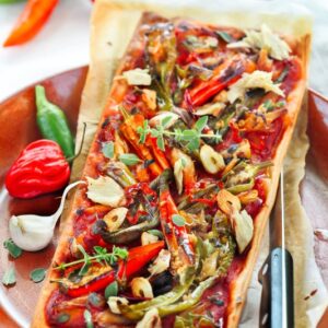 PIZZA AI PEPERONI E PEPERONCINI - 7518