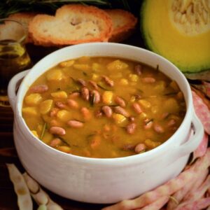 MINESTRONE CON ZUCCA E FAGIOLI - 2421