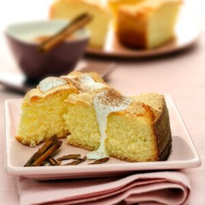 TORTA SOFFICE CON CREMA DELICATA