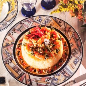 TIMBALLO CON SALSA DI SCAMPI - GI 36930