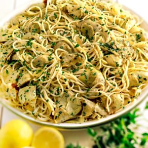 SPAGHETTI IN CARCIOFAIA