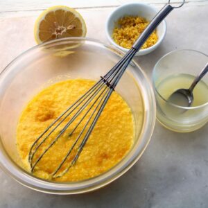 MINI PLUM CAKE AL LIMONE (STEP 2)