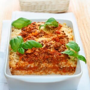 RISO AL FORNO CON LA CARNE