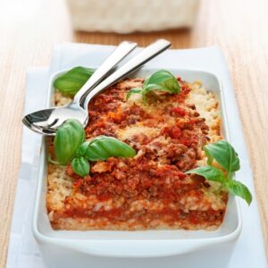 RISO AL FORNO CON LA CARNE